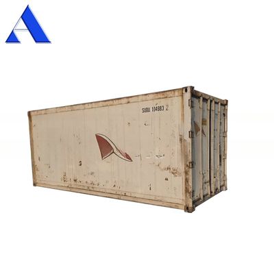 20 pieds congélateur réfrigéré d'occasion moins 18 degrés contenant Reefer à Dubaï Ouverture de porte 2290 x 2246 MM Âge 2004-2008