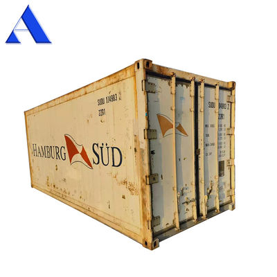20 pieds congélateur réfrigéré d'occasion moins 18 degrés contenant Reefer à Dubaï Ouverture de porte 2290 x 2246 MM Âge 2004-2008