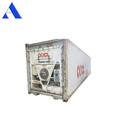 Container frigorifique d'occasion de 20 pieds à Dubaï Dimensions extérieures 6058x2438x2591mm et personnalisé