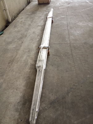 Équipement de mise à l'eau de conteneur Barre d'opération Fermeture à tourner en aluminium Échantillon de tube télescopique muni d'une barre de mise à l'eau