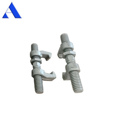 M.B.L Tension 500KN Container Bridge Fitting Container Lashing Parts réglable 260mm 380mm