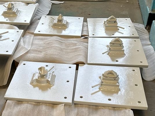 Fermetures de conteneurs d'expédition ISO à serrure en acier boulonné à double serrure à tension de 2000KN et à compression de 500KN