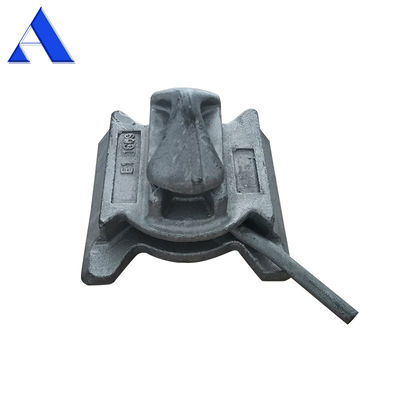 Fermeture de coque de pigeon en acier moulé Fermeture de torsion inférieure de 45 degrés ou 55 degrés Container d'expédition ISO Fermeture de torsion M.B.L Cisaille 420KN