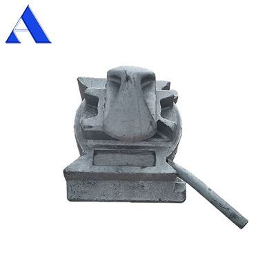 Fermeture de coque de pigeon en acier moulé Fermeture de torsion inférieure de 45 degrés ou 55 degrés Container d'expédition ISO Fermeture de torsion M.B.L Cisaille 420KN