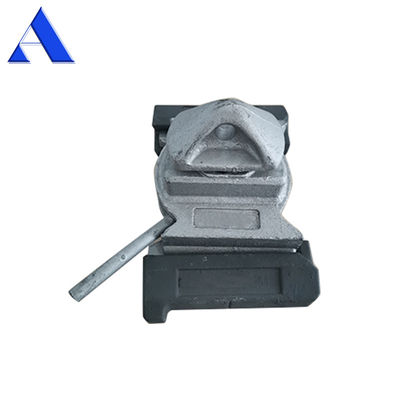 Coque de poule basse torsion de 45 ou 55 degrés ISO Container de livraison Pièces à l'intérieur du conteneur Coulée d'acier Container de foudre
