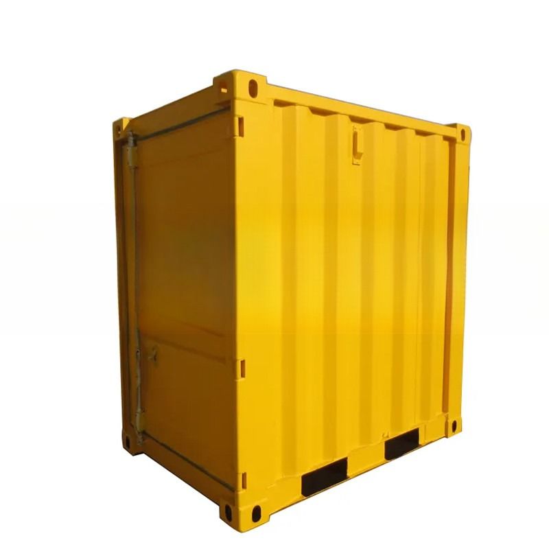 1200 x 2200 x 2260 mm Container à sec porte simple Mini 4ft Corten Steel Portable Storage Container avec certificat CSC