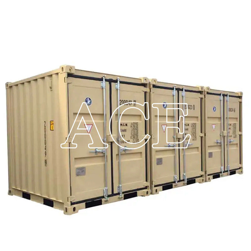 6.5ft Tricon Portable Storage Mini Box 6ft x 8ft Corten Steel Container pour le stockage ou l'expédition