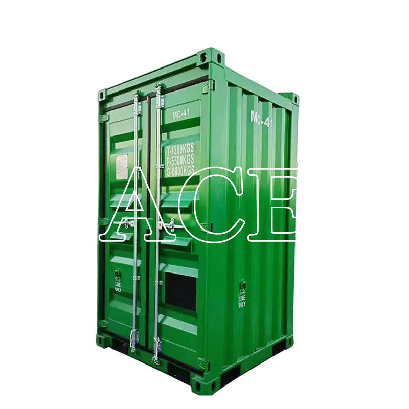6 pieds DNV 2.7-1 Unités de transport de fret standard CCU Boîte de forage fermée 6 pieds Mini Container offshore Sling Set Optionnel
