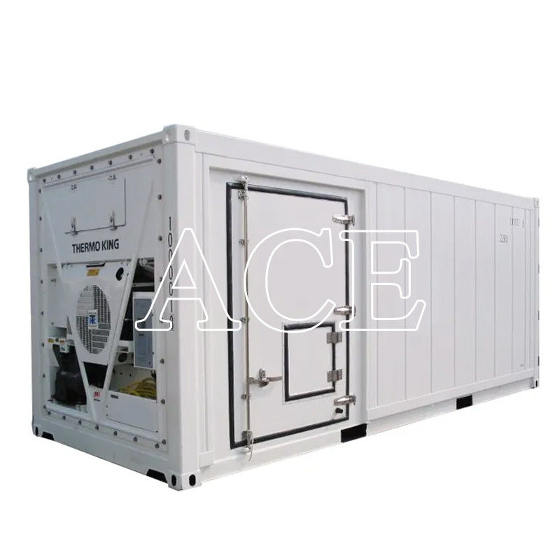 Container réfrigéré en aluminium certifié ISO à double température à 2 chambres