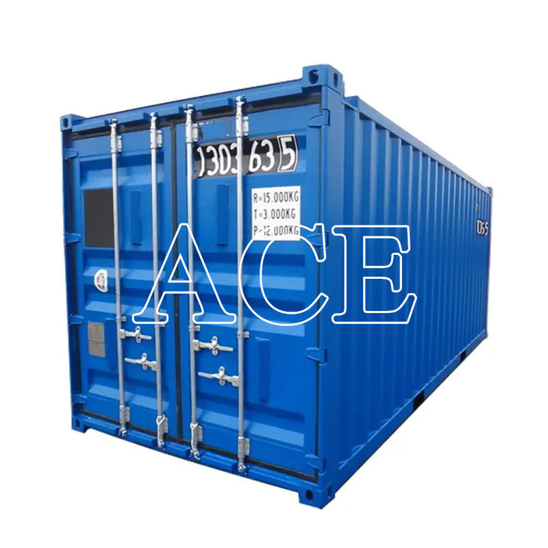 Container offshore de 20 pieds DNV 2.7-1 Standard 6m Forage pétrolier Boîte fermée 20 pieds de longueur plancher en acier Sling optionnel