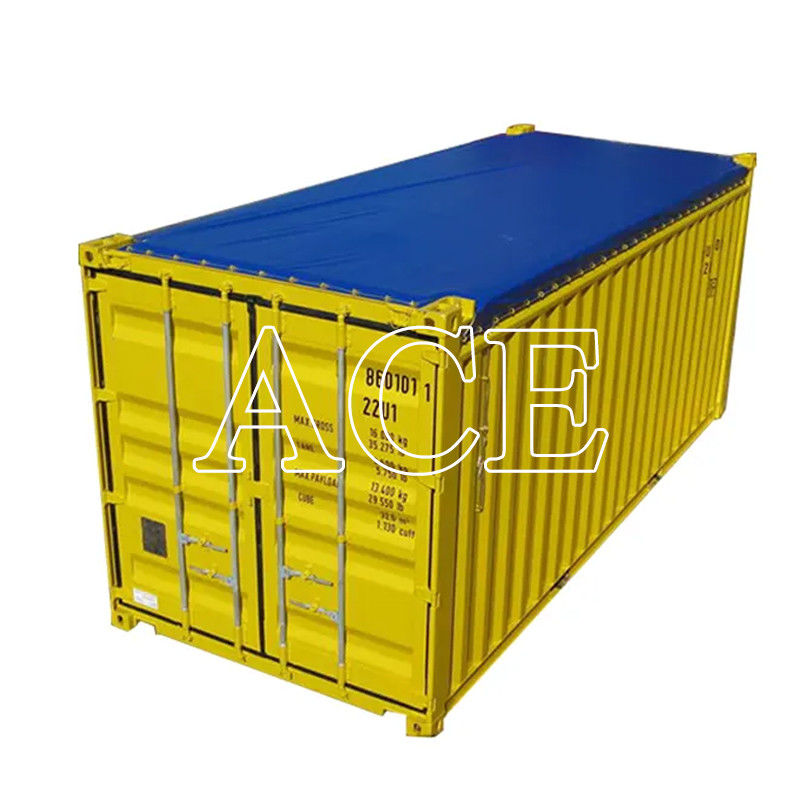 Container offshore de fret sec de 20 pieds à tête ouverte douce certifié CSC pour le transport de plates-formes pétrolières et gazières offshore