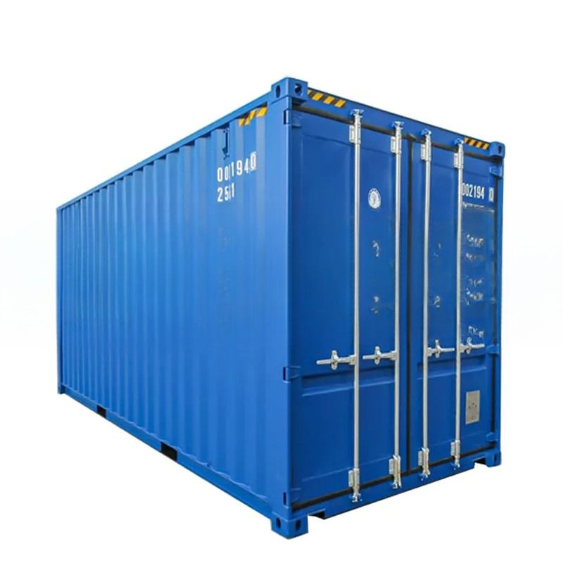 38 CBM Container d'expédition à cube de 20 pieds de hauteur avec dimensions internes 5898 x 2352 x 2695 mm