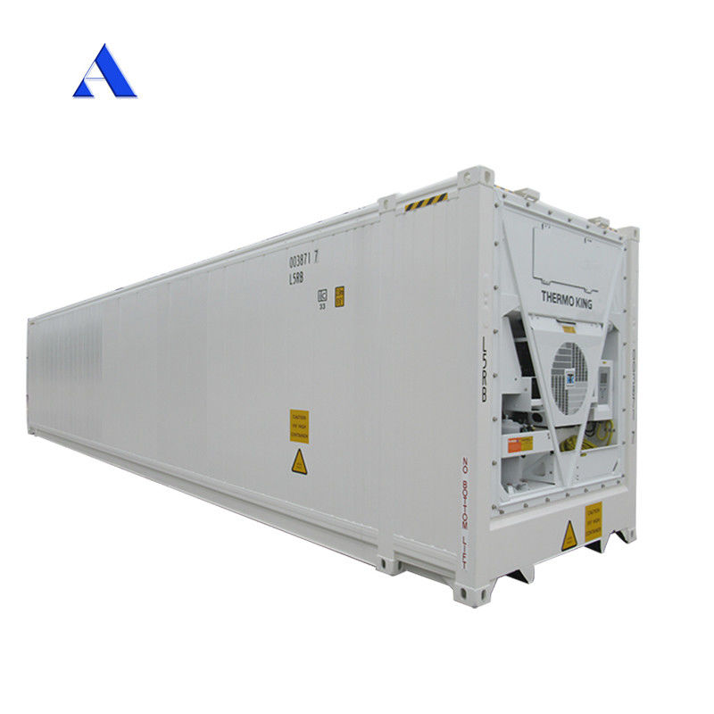 13114 x 2274 x 2554 mm Dimensions intérieures Cube de 45 pieds de hauteur réfrigérateur thermo-king réfrigérateur chambre froide avec certificat BV