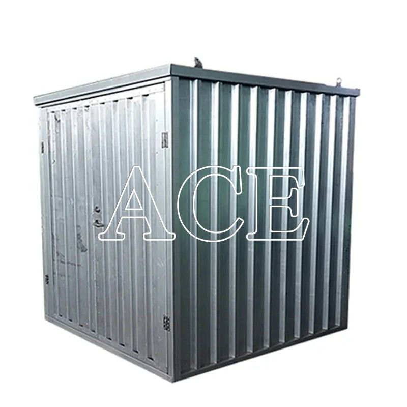 Boîte de stockage mobile à portée de 2m 3m 4m 5m 6m en acier galvanisé