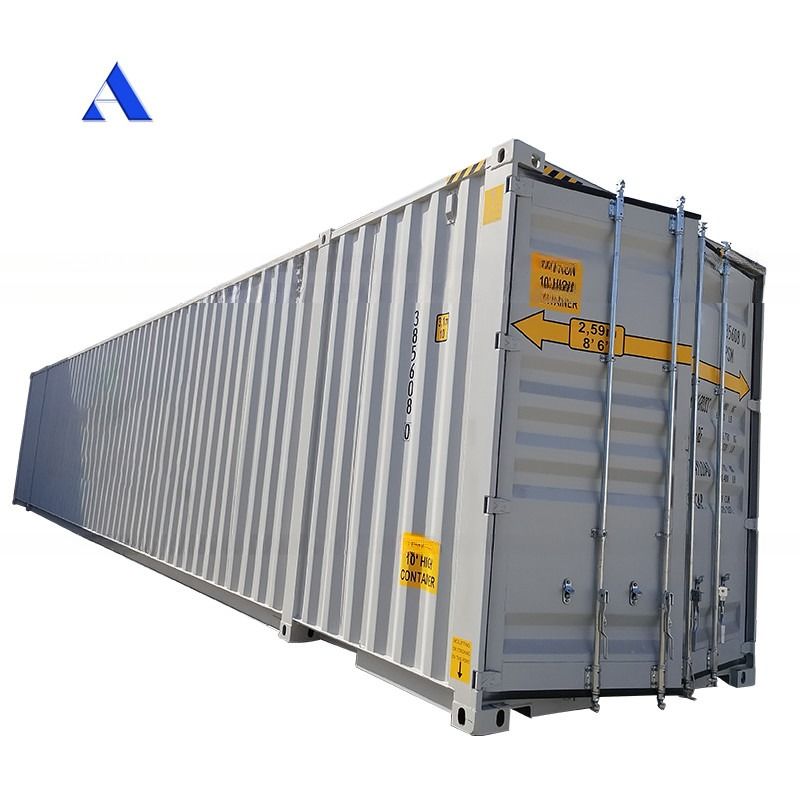 Container d'expédition en acier de 50 pieds de longueur à 53 pieds pour conteneur sec en Amérique du Nord à l'intérieur de la remorque de modification et du chemin de fer
