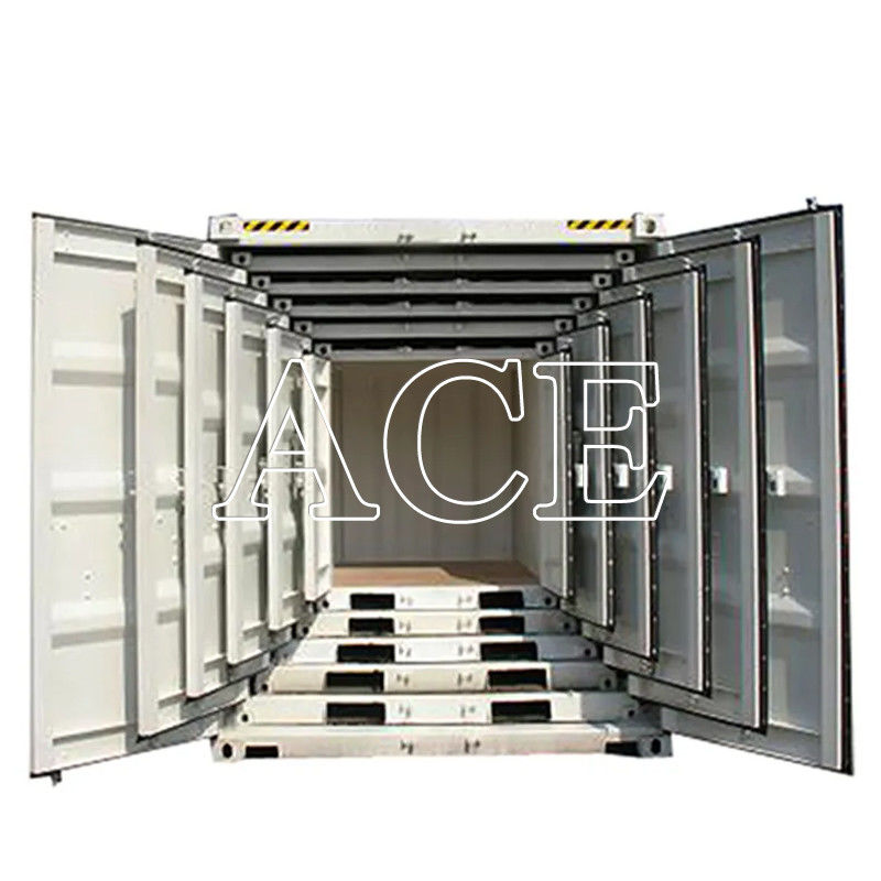 5 CBM Capacité Mini Container d'expédition de couleur personnalisée avec logo de 5 à 10 pieds d'acier et de matériau Corten