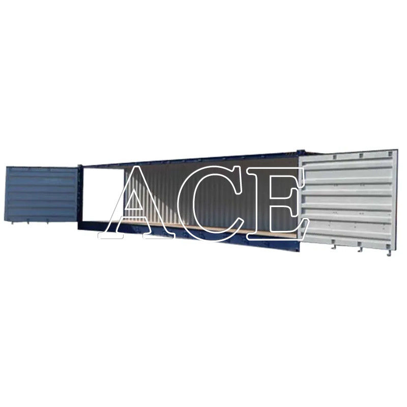 Container à porte latérale ouverte de 40 pieds avec ouverture complète d'un côté Dimensions internes l x W x H mm 12031 x 2288 x 2547 mm