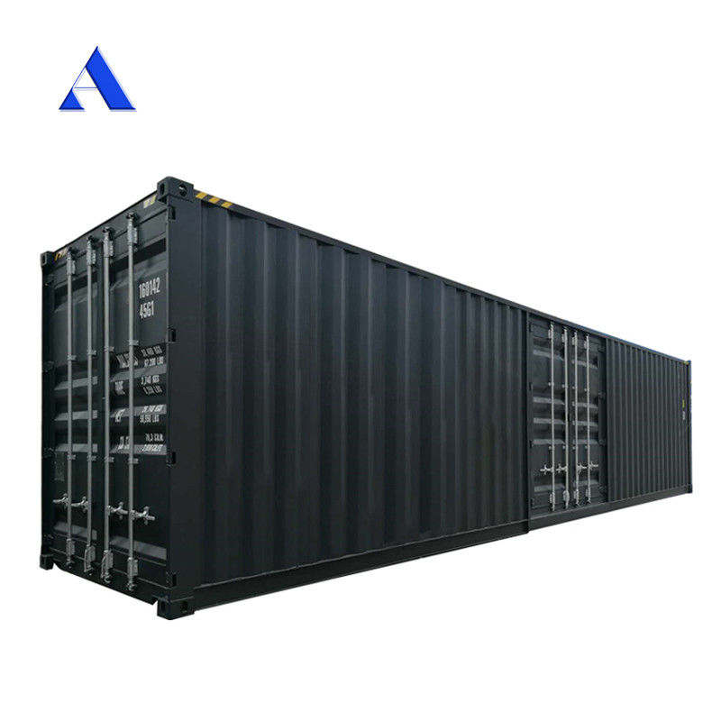 Container d'expédition à sec d'ouverture d'une seule porte de 40 pieds 40 pieds HC ou GP Matériau en acier CSC certifié avec dimensions internes