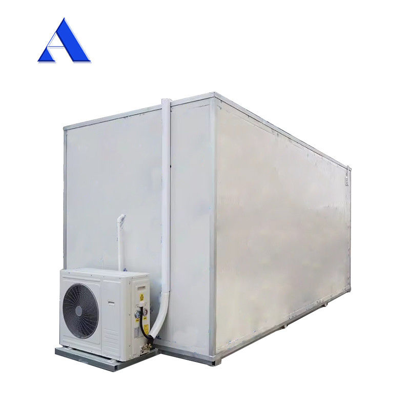4x2.2x2.5m Mobile 13ft mini potable réfrigérée congélateur et réfrigérateur conteneur de stockage à froid avec plancher en aluminium T-Bar