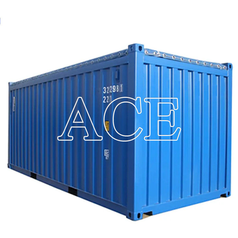 Conteneur de transport à vapeur de 20 pieds avec condition de matériau en acier et dimensions internes de 5898x2352x2393 mm