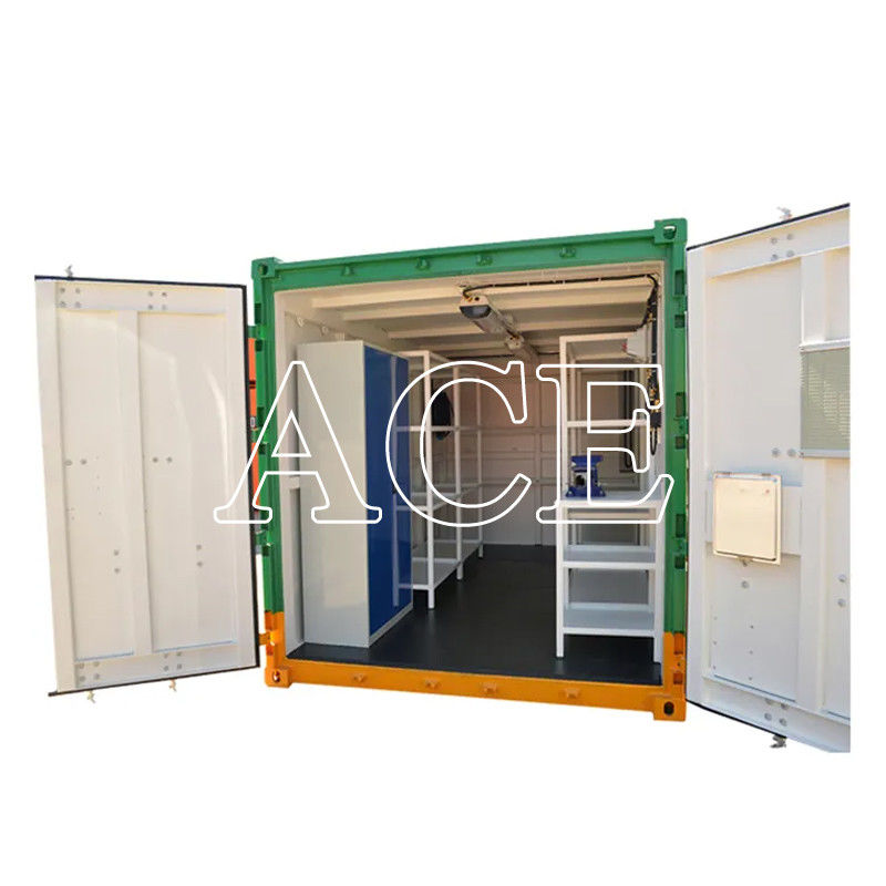 30.90CBM Capacité A60 Atelier de conteneurs offshore standard avec DNV 2.7-1 Standard et taille d'ouverture de porte de 2.218 x 2.223 M