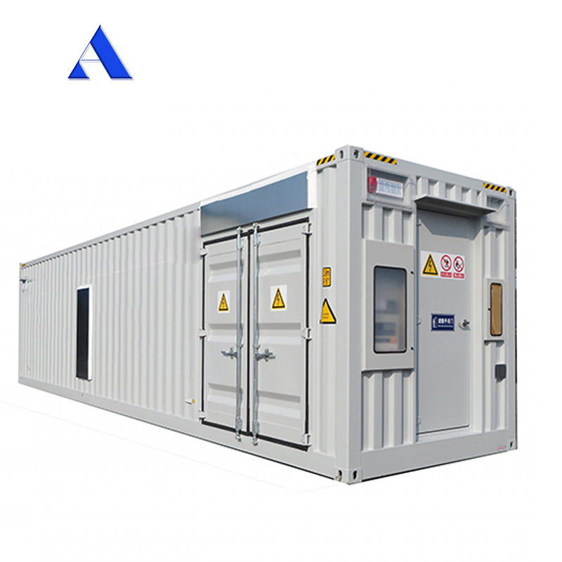 70 CBM Capacité Corten-A Base en acier Système de stockage d'énergie de batterie solaire Récipient pour les besoins du client
