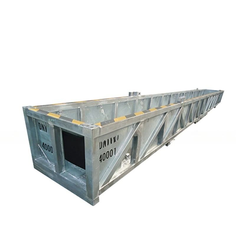 27 pieds 33 pieds 39 pieds 46 pieds 76 pieds DNV2.7-1 Corbeille de chargement offshore standard Dimensions extérieures l x W x H 8230 x 1220 x 1304 mm