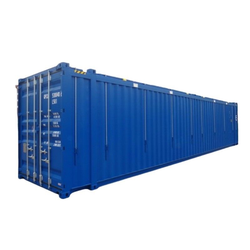 Container d'expédition haute hauteur cube 45 pieds haut dur haut ouvert Cargo maximal de 24980 kg pour le transport maritime à grande échelle