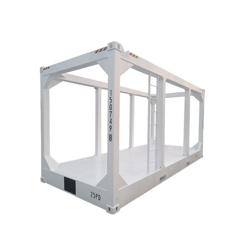 Container sec standard DNV 2.7 de 20 pieds de hauteur, dimensions extérieures de 6058 x 2438 x 2896 mm