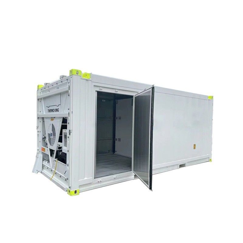 Container réfrigéré offshore de 20 pieds avec ouverture de porte latérale et double température par Daikin / Thermo King / Carrier