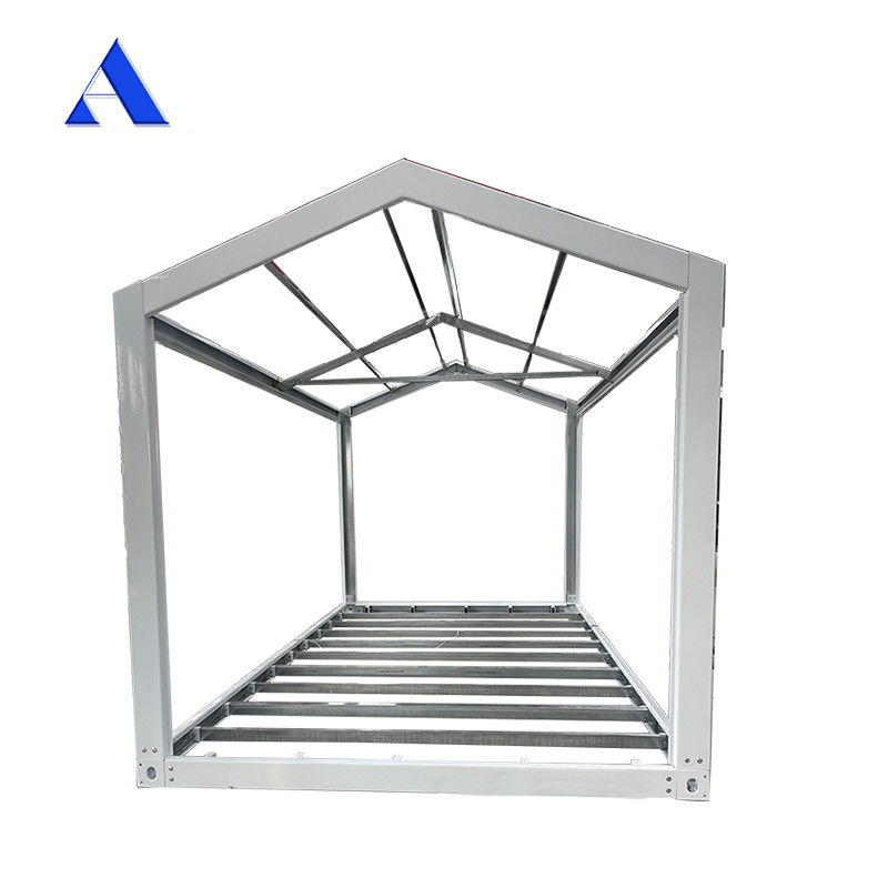 Cadre en acier de style industriel pour un conteneur d'expédition préfabriqué en acier léger galvanisé de 6 x 3 x 2,8 m