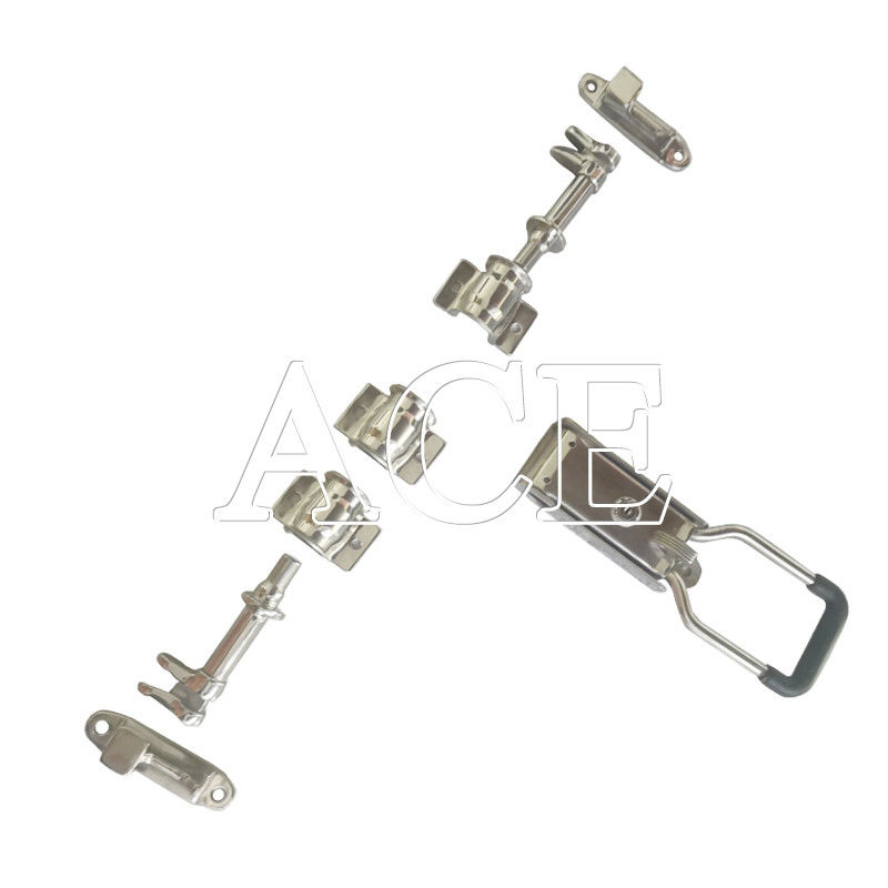 Dispositif de verrouillage de porte en acier inoxydable pour rouleaux de camions à remorque à rouleaux et accessoires de camions réfrigérés