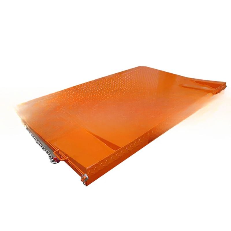 Taille de la table 2000x2200mm Rampe mobile de chargement en acier galvanisé et inoxydable pour chariot élévateur