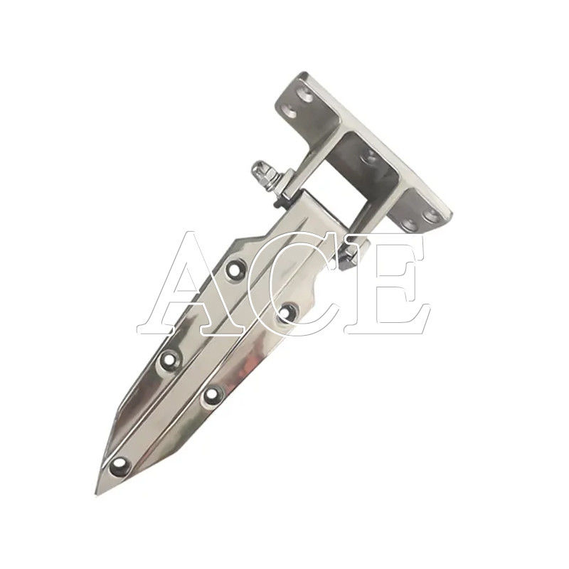 Matériaux polissés SS304/316 Charnières pour réfrigérateur Boîte de camion montée Porte de conteneur réfrigéré
