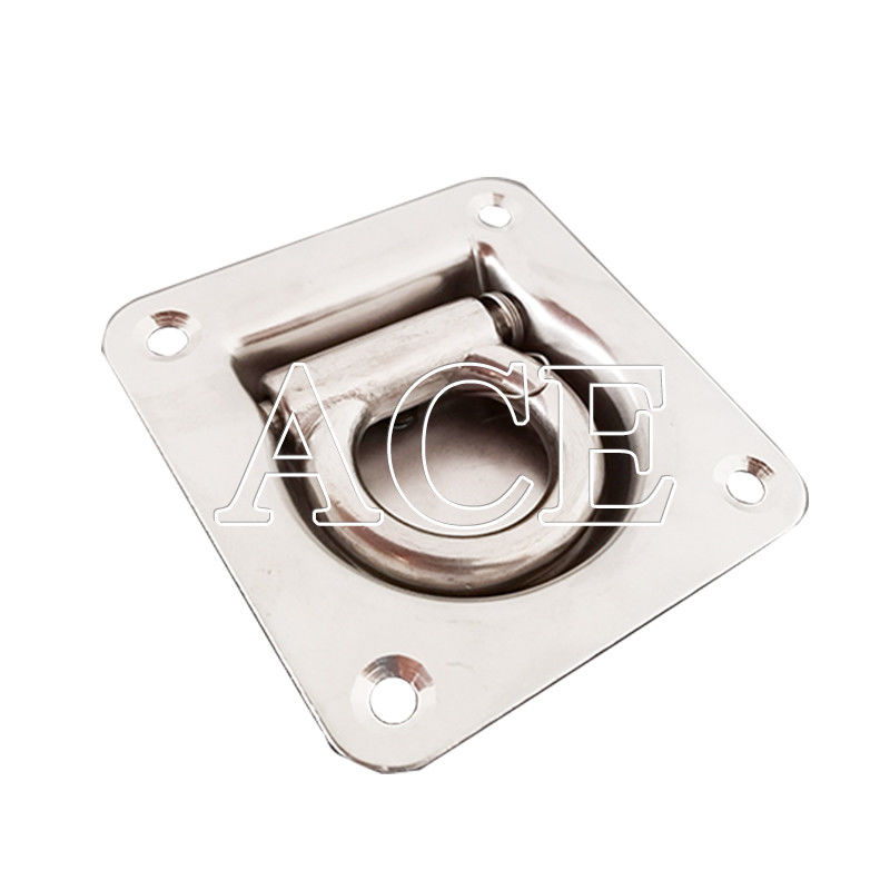 2000KN M.B.L Compression en acier inoxydable plancher monture de corde accessoires de voiture et de camion