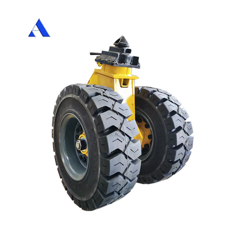 Poids de 26 kg Poids lourd Portable ISO Container d'expédition Roues de roulement pour charge dynamique et roulement pivotant verrouillable
