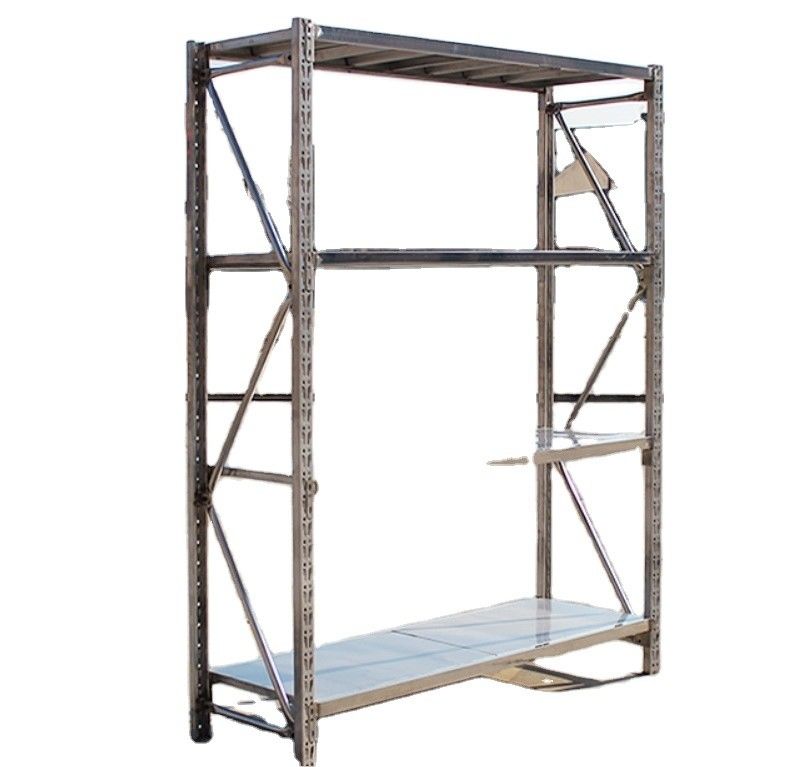 Étagère de rangement à plusieurs niveaux pour l'entreposage, étagère type de produit 304 acier inoxydable couche 4 couches longueur de la fourchette 1000 mm