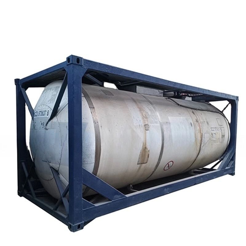 Container de réservoir certifié CSC T11 ISO de 21000L à 26000L pour le stockage de produits chimiques en acier et en acier corten