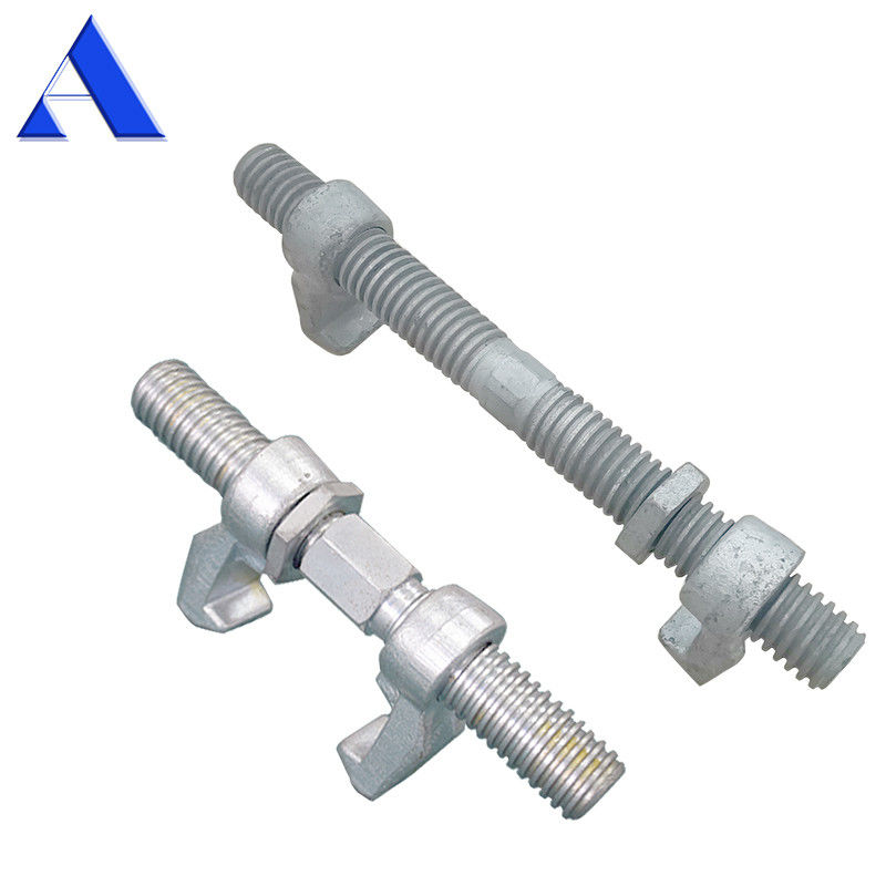 M.B.L Tension 500KN Container Bridge Fitting Container Lashing Parts réglable 260mm 380mm